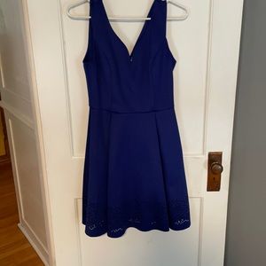 Semi formal dress, royal blue, size M